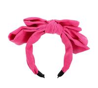 VILLCASE Extra Large Bow Headband for Soft and Comfortable Plush and Plastic Material Versatile Hair Accessory with Oversized Bow Design for Parties and Holiday Decorations