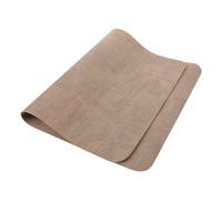 VILLCASE Extra Large Waterproof Nail Mat for Acrylic Nails with Scratch Resistant Pu Leather Surface Non-slip Suitable for Salon and Everyday Workspaces Brown Colour