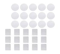 VILLCASE Eyeshadow Palette Stickers Silver Iron Material for 30pcs DIY Firmly Pasted round Metal Stickers Magnetic Cosmetics Empty Palettes Suitable for Eye Shadow Tray