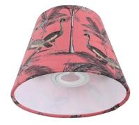 VILLCASE Fabric Lamp Shade for Floor Lamp Lightweight and Easy to Install with Unique Tropical Rainforest Pattern Suitable for Bedroom and Living Room Compatible with E27 and E14 Bulbs
