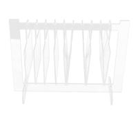 VILLCASE False Nail Display Board Acrylic Large Nail Art Tip Holder Manicure Practice Stand with Hanger for Salon and Home