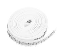 VILLCASE Festive Ribbon Present Packing Straps Craft Ribbon with Threaded Design Printed Musical Patterns Smooth to The Touch Resistant to Deformation Elegant Artistic Decorative Effect