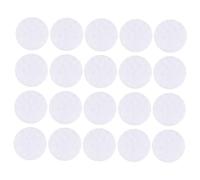 VILLCASE Filter Pads round 3 Packs Cotton Replacement 150pcs White Blocking for Cotton Filter Core Large Particulate Matter and Keeping Dirt Facial Vacuum Massage Machine
