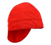 VILLCASE Flame Resistant and Long Working Hours Suitable for Electric Welding Welders Hat with Breathable Mesh Lining and Dustproof Cotton Material Orange Weld Cap for Men and Women