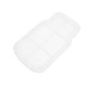 VILLCASE Flexible Silicone Mason Jar Shape Mold for DIY Craft Bottle Tray and Candle Holder Unique Decorative Epoxy Casting Mold for Handmade and Festival Projects