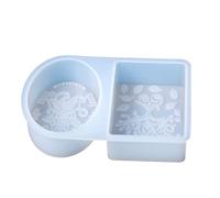 VILLCASE Flexible Silicone Soap Mold with Ethnic Pattern Non-Stick DIY Handmade Soap Making Tool for Crafting at Home