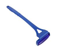 VILLCASE Foldable Blue Hand Held Massage Roller 45cm Long Handle for Face and Back Cooling Facial Massage Tool for Home Spa Skincare and Body Relaxation