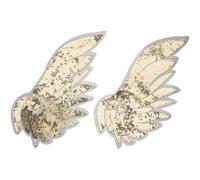 VILLCASE Gold Sequin Embroidered Wing Applique Patch DIY Clothing Sewing Decor for Garments Fashion Costume Craft Accessories