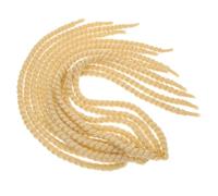 VILLCASE Golden Ombre Dreadlock Extension Crochet Braids Hair Extensions Made of Pet Material with Realistic Design and High Level of Realism, Can be Styled a Variety of Ways for Women