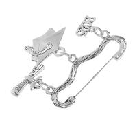 VILLCASE Graduation Brooch for High School and Kindergarten Graduates Memorial Ceremony Present Graduate Photo Charm Graduation Season Brooch