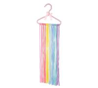 VILLCASE Hair Bow Organizer for Small Items Storage, Space Saving and Convenient Bow Holder with Cloth and Plastic Material, Decorative and Beautiful for Girl's Bedroom