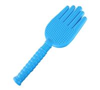 VILLCASE Hand Shape Silicone Massage Pat Stick for Meridian Therapy, Blue Acupoint Knock Massage Tool for Fitness and Body Relaxation