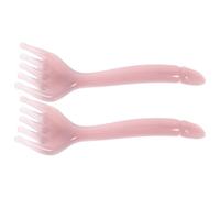 VILLCASE Handheld Manual Hair Scalp Massager 2 Pieces Resin Five Claw Comb for Home Wellness Routine and Neck Relaxation