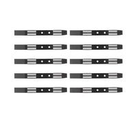 VILLCASE Hard Drive Mounting Rails and Secure Connections for 3.5 Inch HDD Plastic HDD Tray Bracket Mounts Screwless 5 Pairs with Enhanced Heat Dissipation for Server Maintenance