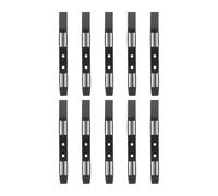 VILLCASE Hard Drive Rail Brackets Plastic 5 Pairs Screwless Black Computer Chassis Accessories with Precise Alignment and Secure Connections for 3.5 Inch HDD for PC Building and Multiple