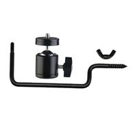 VILLCASE Heavy Duty Game Camera Mount Adjustable Outdoor Hook Bracket with Screw for Secure Tree Attachment Sturdy Support for Trail Cameras and Field Observation