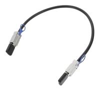 VILLCASE High-speed Mini Sas to Mini Sas Cable 0.5 Meter with Copper Material, Backwards Compatible with Sata for Data Storage Systems and Server Controllers