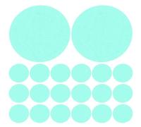 VILLCASE High Temperature Green Masking Tape Dots Easy Clean Removal 1000pcs Strong Adhesion Precise round Pet Tape for Automotive and Pcb Applications for Car Detailing and Model