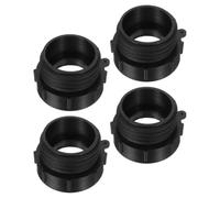 VILLCASE IBC Tank Valve Adapter 4pcs to 60mm Coarse Thread 60mm Fine Thread and Easy Installation Plastic Connector with Wide Compatibility for Home Gardening and Industrial Storage