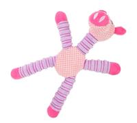 VILLCASE Interactive Plush Dog Chew for Puppies and Small Dogs, Convenient to Grab and Bite with Creative Cartoon Design, Soft Pp Cotton Material for Teething and Play