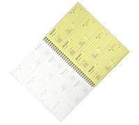 VILLCASE Invoice Receipt Book Spiral Bound 200 Pages Per Book for Efficient Financial Management and Order Management, Paper Copy Receipt Booklet for Warehouse and Office Use by Small