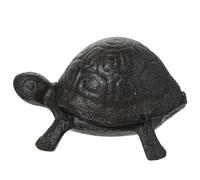 VILLCASE Key Holder Cast Iron Lifelike Simulated Turtle Appearance Turtle with Key Hider Waterproof for and with Secret Compartment Outdoor Outside Garden Home Decoration