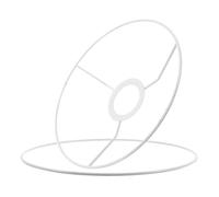 VILLCASE lampshade Wire Ring lampshade Frame 40cm Round Iron E27 for Home Lighting Table Floor Pendant Lamps