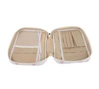 VILLCASE Large Bible Cover Case Bible Organizer Bag Wear-Resistant Waterproof Fabric with Handle Zipper and Pockets for Church Events Women