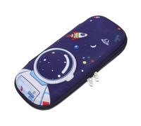 VILLCASE Large Capacity 3D Astronaut Pencil Case for Boys with Waterproof Eva Material and Multiple Compartments, Cute Space-Themed Pen Holder for School and On-the-go Use