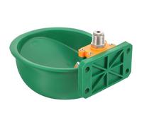 VILLCASE Large-Capacity Automatic Plastic Water Bowl Livestock Feeder for Cattle Sheep Pigs Featuring Floating Water Level for Farm Animals