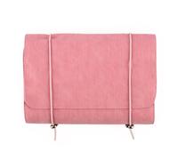 VILLCASE Large Capacity Portable Toiletry Bag Oxford Cloth Sturdy Design Keep Items from Being Lost Pink Cosmetic Storage Bag Travel Makeup Organizer for Women