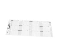VILLCASE Large Dry Erase Wall Calendar Board Undated Laminated Planner for Home Office Classroom Writable Surface with Easy Erasing Reusable Yearly Organizer for Clear Monthly Scheduling