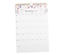 VILLCASE Large Wall Calendar with International Holidays Academic Planner To-do List Notes Spacious Monthly Blocks for Home Office Classroom Planning and Organization