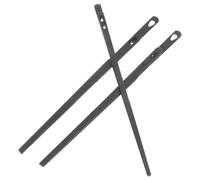 VILLCASE Leathercraft Sewing Needles Metal Material 3pcs with Double Hole and Precise Braiding Feature for Bag Repair and Leather Working, for DIY Enthusiasts and Beginners