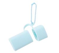 VILLCASE Lipstick Silicone Protective Case Portable Lipstick Storage Case Waterproof Lightweight Protection Sl esign for Women Outdoor Trips Blue