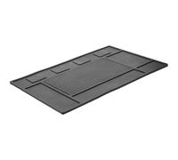 VILLCASE Magnetic Barber Organizer Mat Silicone Non-Slip Pad for Hair Clippers Hairdressing Tool Station 17.7X11.8 Inch Professional Hair Stylists
