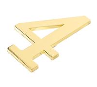 VILLCASE Magnetic Mailbox Numbers Durable Metal Address Numbers for Outdoor Use Easy Installation Any Clean Metal Surface for Homes Hotels and Apartments