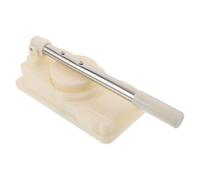 VILLCASE Manual Dumpling Maker for Festive Gatherings and Daily Meals Dough Press with Stainless Steel and Plastic Construction, Precision Size and Even Thickness Dumpling Wrapper Mold