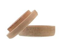 VILLCASE Manual Grinder Wood Grain Grinder Beige Compact Portable Efficient Shelling for Grains and Home the Go