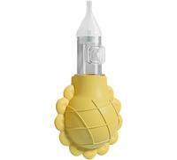 VILLCASE Manual Nose Cleaner Nasal Aspirator for Newborns, Reusable and Washable Silicone and Pp Material Nose Sucker for Safe and Gentle Hygiene Nasal Care