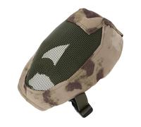VILLCASE Mask Injuries for Cloth Breathable, Game and Outdoor Oxford Sturdy Face Protecting with Steel Mesh Preventing from High-intensity Impacts Fencing Games and Riot Control