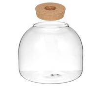 VILLCASE Micro Landscape and Compact Size Glass Terrarium Container with Small Fish Tank Design, Glass Material for Hydroponic Plants for Crafting and Micro Landscape Decoration
