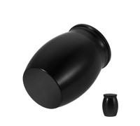 VILLCASE Mini Aluminum Alloy Small Urn for Human and Pet Ashes, Engravable Keepsake Container with Sturdy Material and Elegant Simplicity, for Funeral Ceremony Or Celebration of Life,