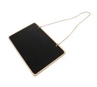 VILLCASE Mini Blackboard Wood Chips Memo Board Sign Erasable Chalkboard for Home Office