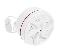VILLCASE Mini Washing Machine USB Portable Sink Washer 15-20 Liters Capacity White Abs Copper Material Free Hands Strong Power Travel Business Trip