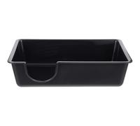 VILLCASE Miniature Landscape Spider Hideout Turtle Hermit Plastic Black Cave-like Reptile Decoration Not Easy to Deform Aquarium Fish Tank Shelter