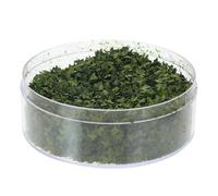 VILLCASE Miniature Leaf Decor Resin Model for Miniature Bases and Model Dioramas, Realistic Appearance Convenient Use, Green Leaves in 1 Box for Sand Table Ornament and Craft Supplies