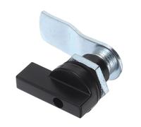 VILLCASE Ms406 Black Handle Cabinet Cam Lock for Distribution Box and Electrical Panels, Zinc Alloy Material with Enhanced Security and Versatile Application for Commercial Buildings