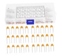 VILLCASE Multi Ceramic Capacitor Assortment Assorted Capacitors for Electronics Hobby High Dielectric Strength Fast Switching Durable for DIY Projects