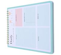 VILLCASE Multifunctional Work Planner to Do List Notepad with Hourly Planning, Paper Material, Simple Stylish Design for Efficient Time Management and Homeschool Scheduling